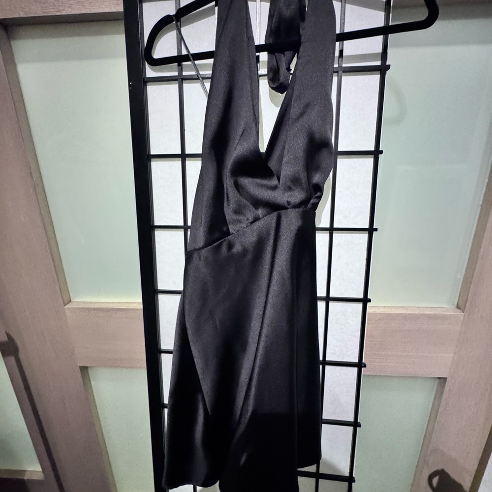 Zara Black Backless Dress